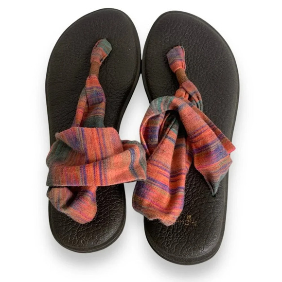 Sanuk Yoga Mat Sling Lightweight Sandals Size 9 US - Picture 1 of 7